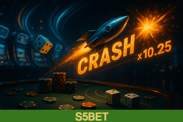 Jogue Crash na S5BET!